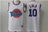 Tune Squad 10 Lola Bunny White Stitched Movie Jersey,baseball caps,new era cap wholesale,wholesale hats
